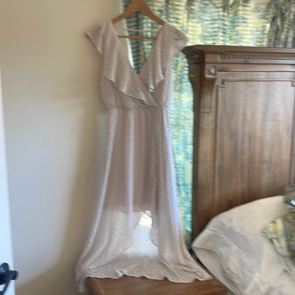 Aqua - beige dress
